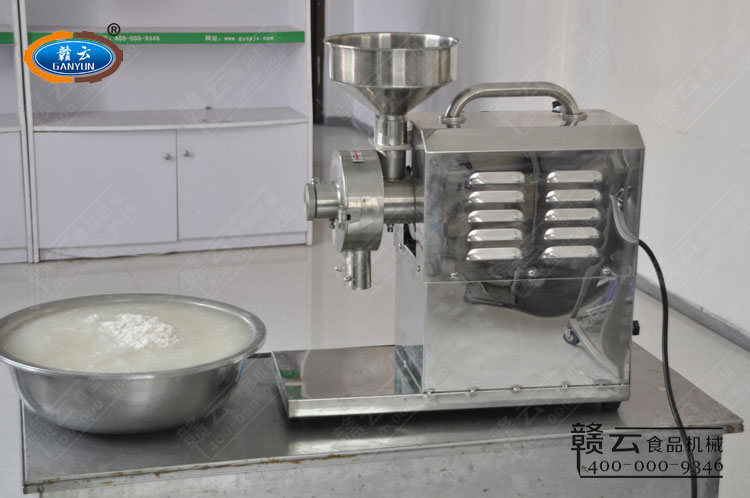 試機演示機器和浸泡大米展示